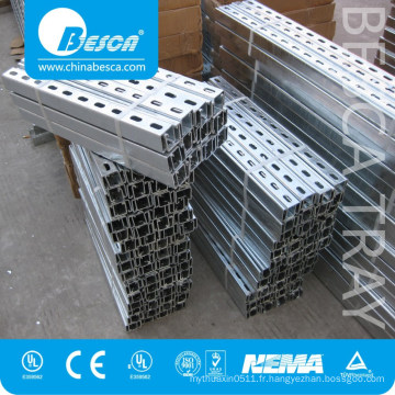 Acero Galvanizado Canal Estructural Riel